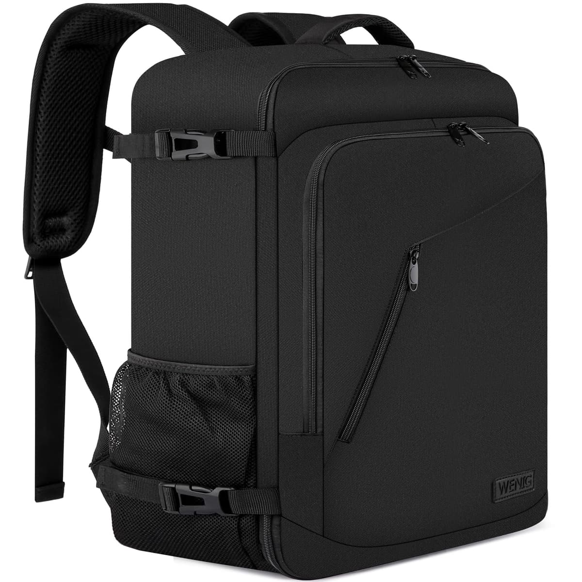 Mochila Viaje Cabina Avion 40x20x25 para Ryanair 20L Equipaje de Mano Bolsa de Viaje Hombre Mujer Maletas de Viaje Cabina Mochila Portatil 14 Pulgadas con Puerto USB para Trabajo,Escuelas Negro — view 15