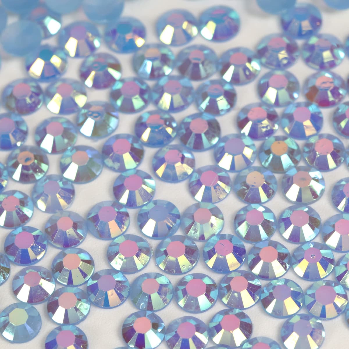 1000pcs 4mm Flat Back Non-Stick Rhinestone Crystal Diamantes Nail Art & Craft Scrapbooking Embellishments 90 Available Colours (4mm, AB Clear #A13) — view 21