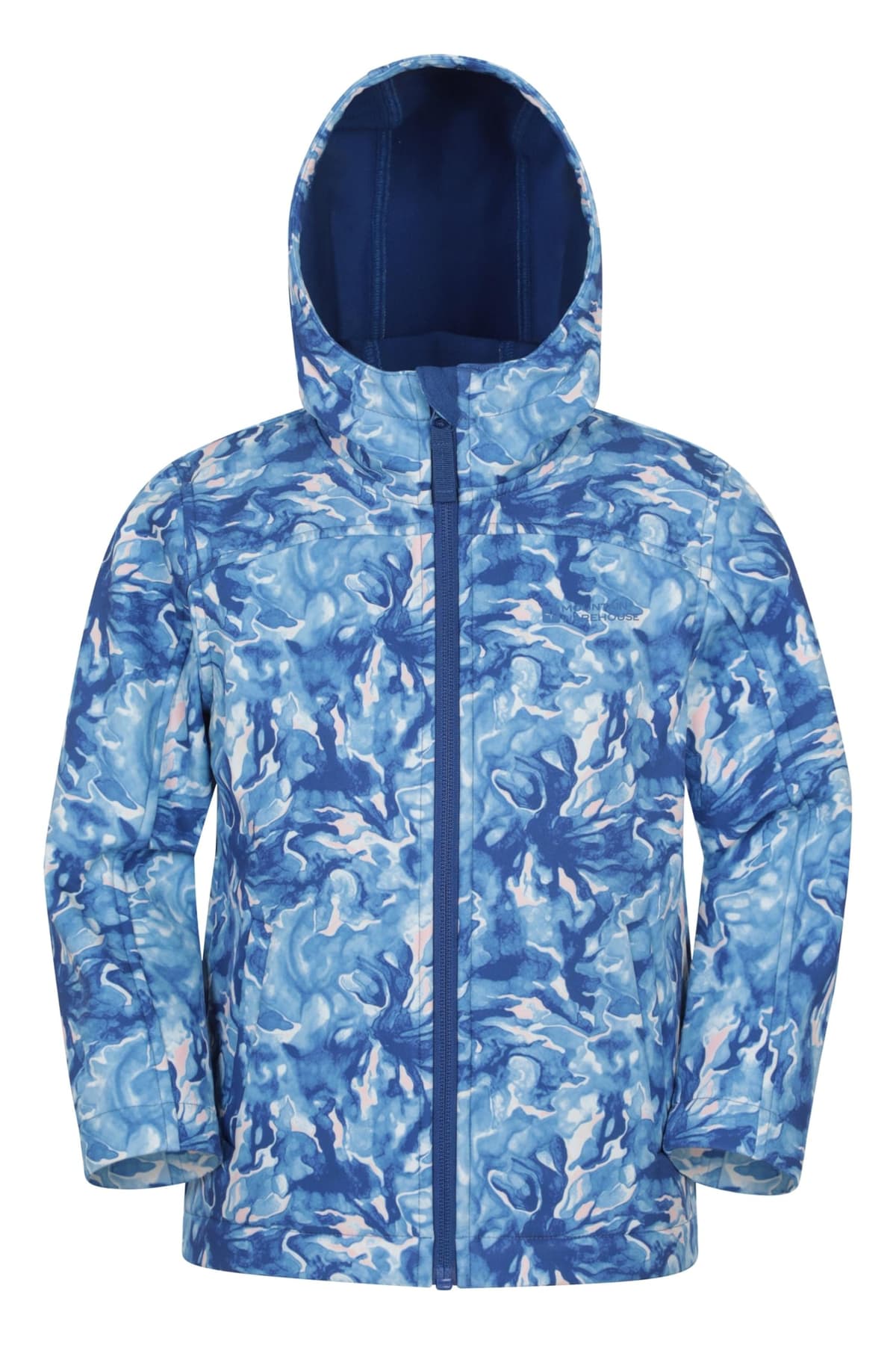 Mountain Warehouse Exodus Kids Softshell Jacket - Breathable, Wind & Water Resistant, Fleece Lined Coat, For Boys & Girls - Best For Sping Summer & Hiking — view 32