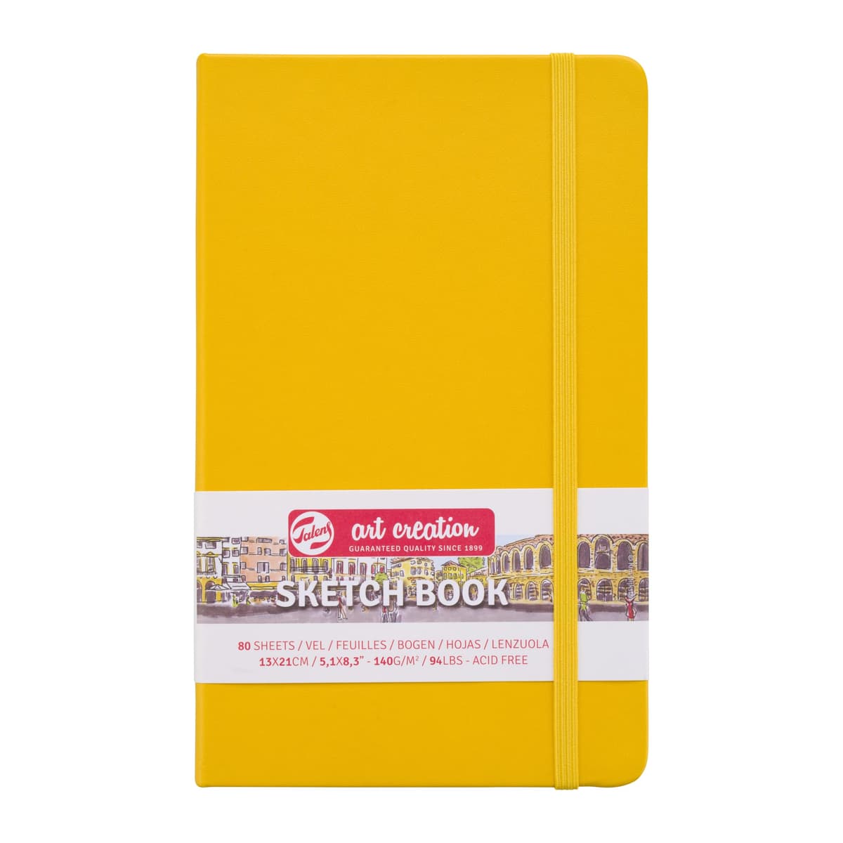 Talens Art Creation Sketchbook - Rosa pastel 13x21 cm - 140 g - 80 hojas - Papel de dibujo sin ácido - Ideal para lápiz, pastel, acrílicos, tinta — view 4