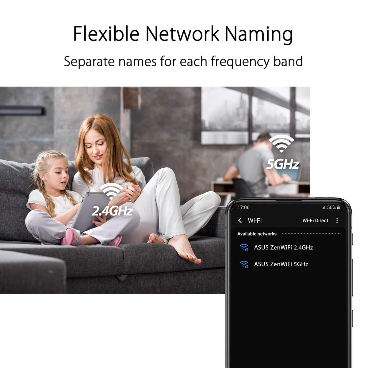 ASUS - Routeur ZenWiFi AX Mini XD4 Blanc x2 — view 7