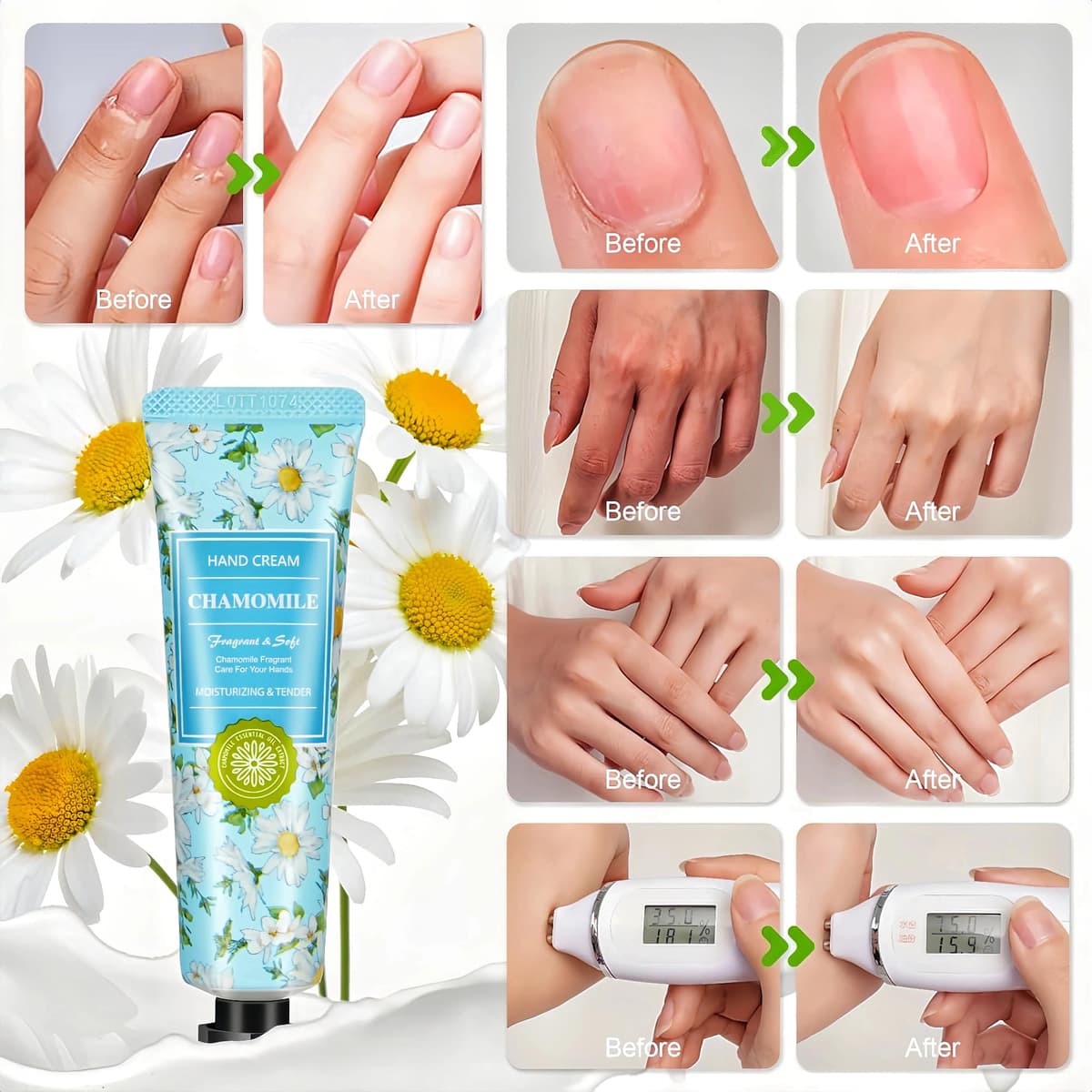 Mini crema per le mani 40 pezzi, creme mani set donna regalo 10 fragranze, creme mini donna regali viaggio, set regalo per colleghe, fidanzata, compleanno, Natale, San Valentino — view 5