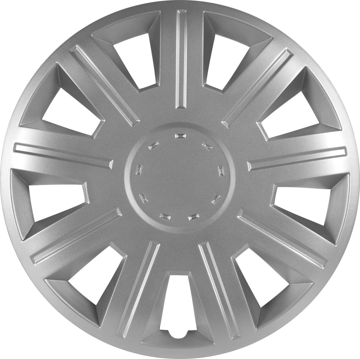 Juego de 4 Tapacubos de 14 Pulgadas Diseño Illinois RC Black, Acabado Negro y ABS Resistente a Fuertes Impactos, Duradero y Fiable con Anillo de sujeción Ajustable — view 23