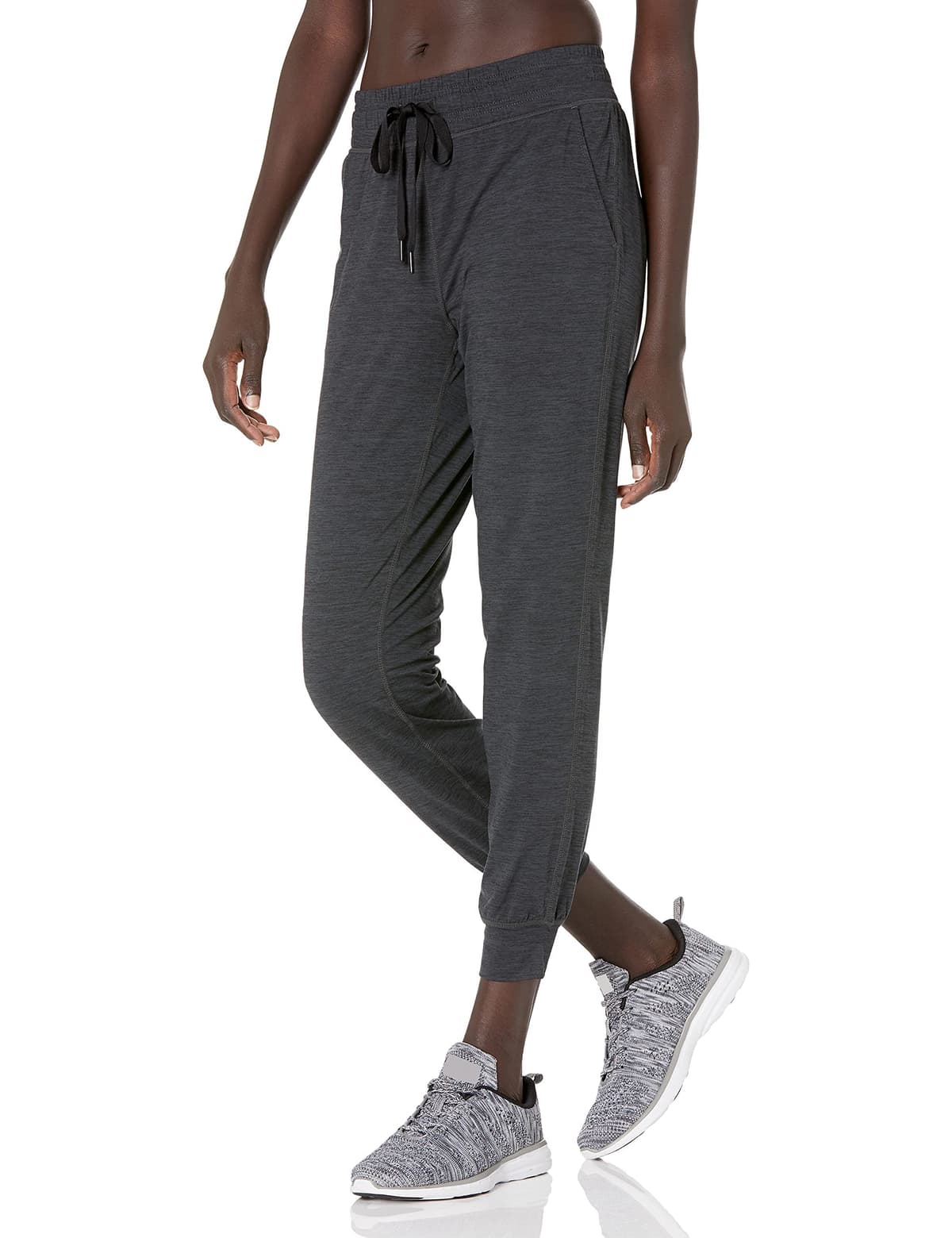 Amazon Essentials Pantalón Jogger, Elástico, Técnico, Afelpado - Colores interrumpidos Mujer