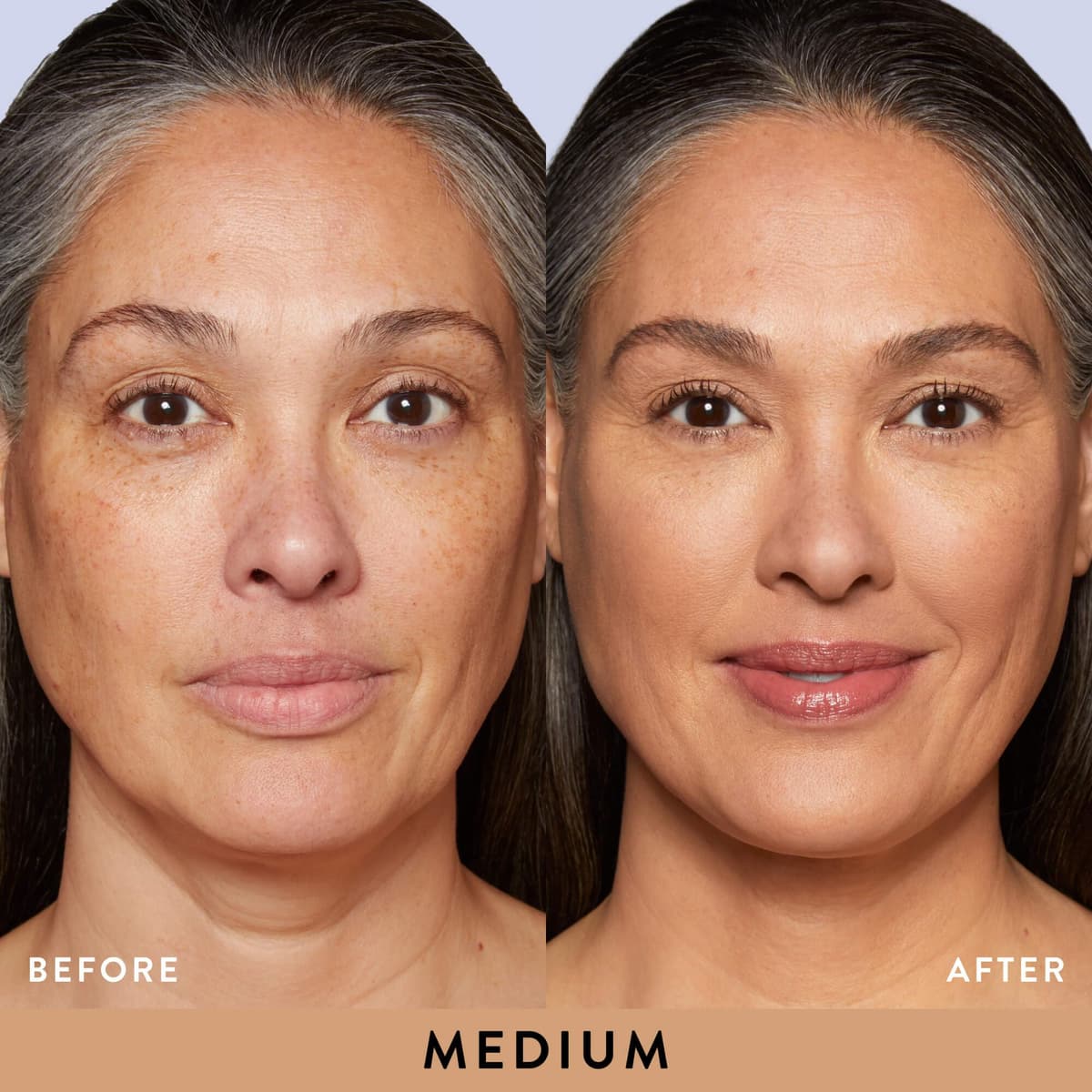 LAURA GELLER Baked Balance-n-Brighten Colour Correcting Powder Foundation (Medium) Buildable Light to Medium Coverage Baked Foundation, Demi-Matte Finish — view 2