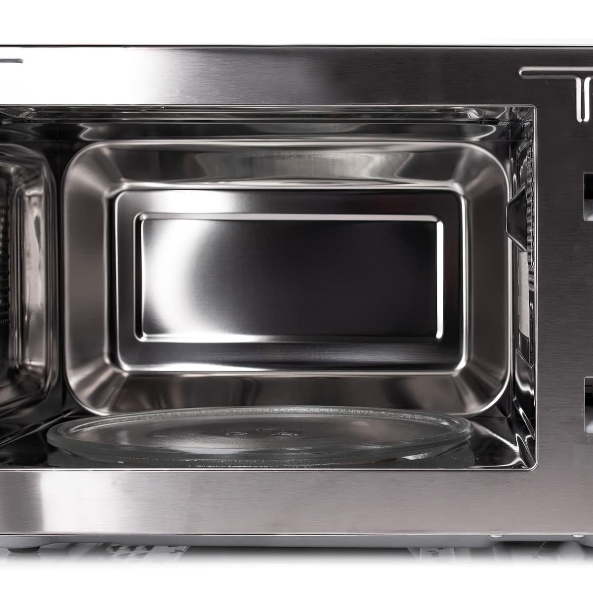 Haden Stainless Steel Interior Microwave Oven - 20l White Microwave, 700W with 6 Power Levels, 30min Timer, Defrost Function and 24.5cm Turntable Glass - Easy To Clean Microwave — view 2