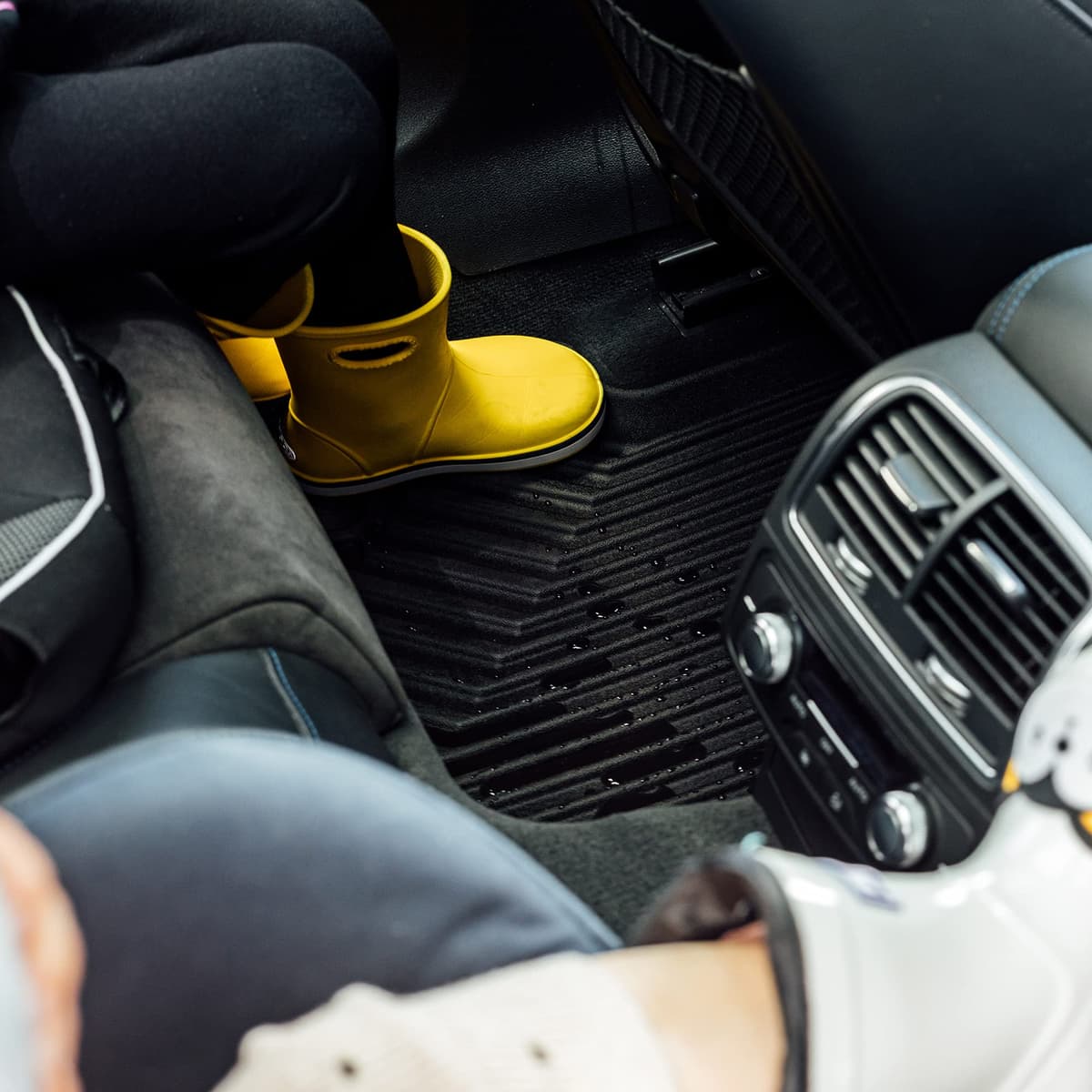MOTOS Rubber Mats for BMW 3 Series E90 2004-2012 Improve the Comfort of Your Travels with the Non-Slip Carpet Car No.77- Multi-Season Car Mats — view 7
