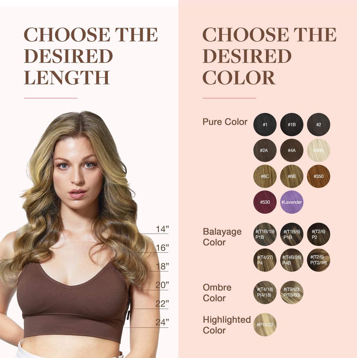 GOO GOO Clip in Hair Extensions Human Hair, 18inch 150g 9Pcs, #2 Dark Brown, Hair extensions for women, Human Hair Extensions Clip in — view 99
