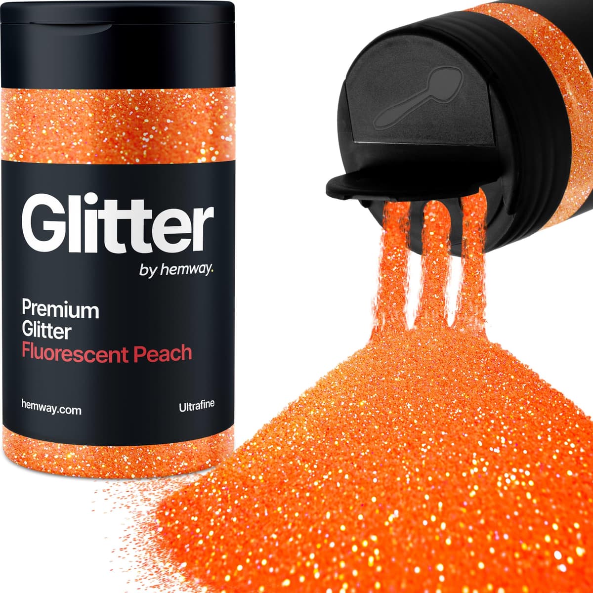 Light Rose Gold Glitter Shaker, 130g Ultrafine Glitter, Crafts 1/128" Metallic Flake Light Rose Gold Sequins, Resin & Epoxy Crafts, Decorating, Halloween, Christmas Nail, Face, Hemway — view 35