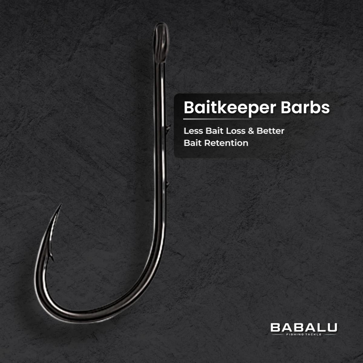 Anzuelos de Pesca Baitholder 50pcs Acero de Alto Carbono — view 2
