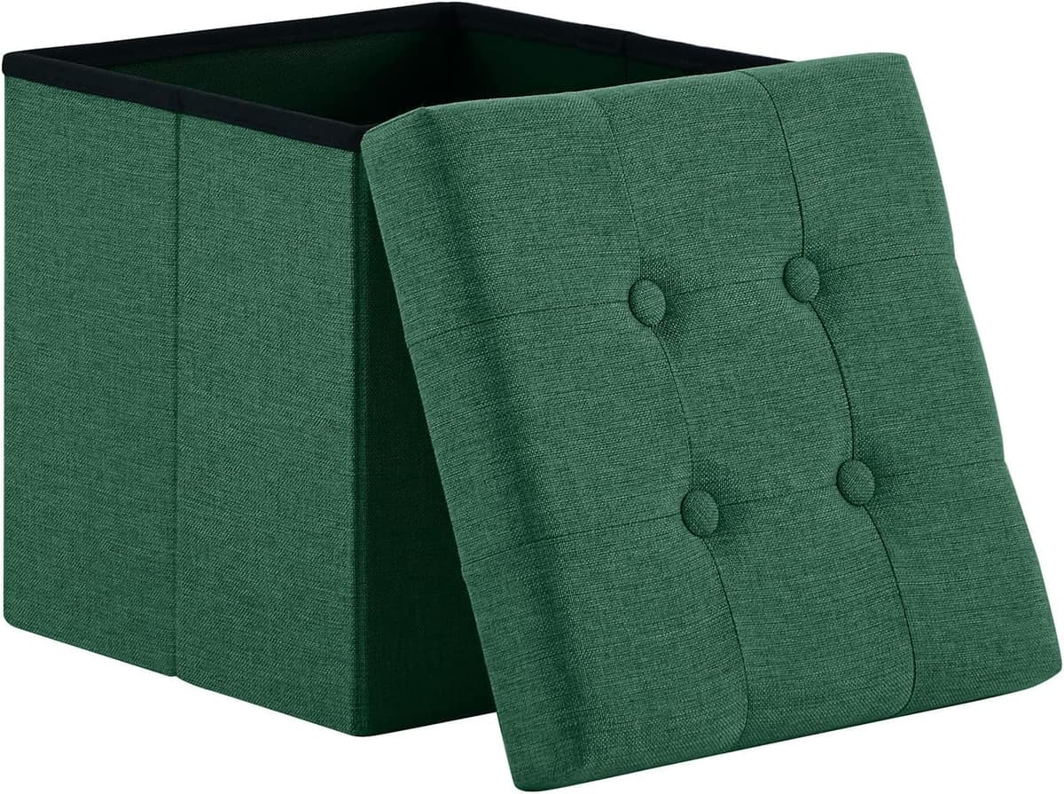Madera Nieve Banco con Almacenamiento, Banco Acolchado, Taburete, baúl con Capacidad de Carga de hasta 300 kg (Beige, 76x38) — view 13