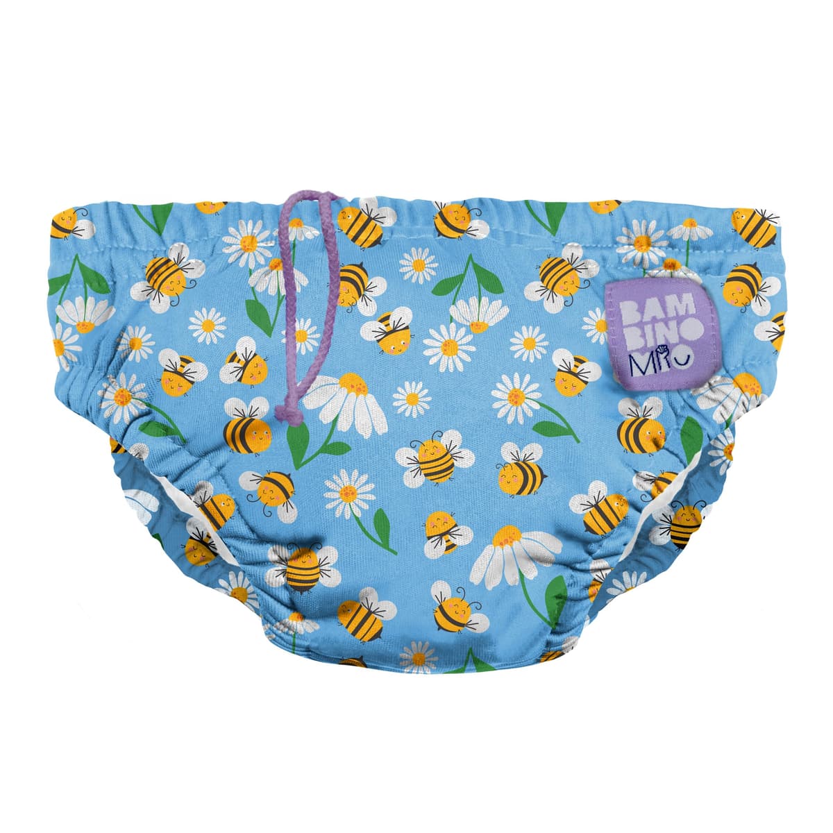Bambino Mio Baby and Toddler Reusable Swim Nappy Pant, 2-3 Years, Whale Wharf, Boys and Girls — view 9