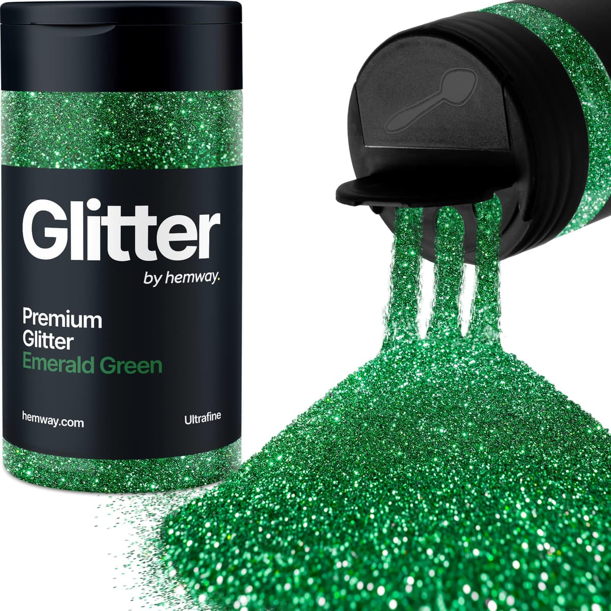 Light Rose Gold Glitter Shaker, 130g Ultrafine Glitter, Crafts 1/128" Metallic Flake Light Rose Gold Sequins, Resin & Epoxy Crafts, Decorating, Halloween, Christmas Nail, Face, Hemway — view 140