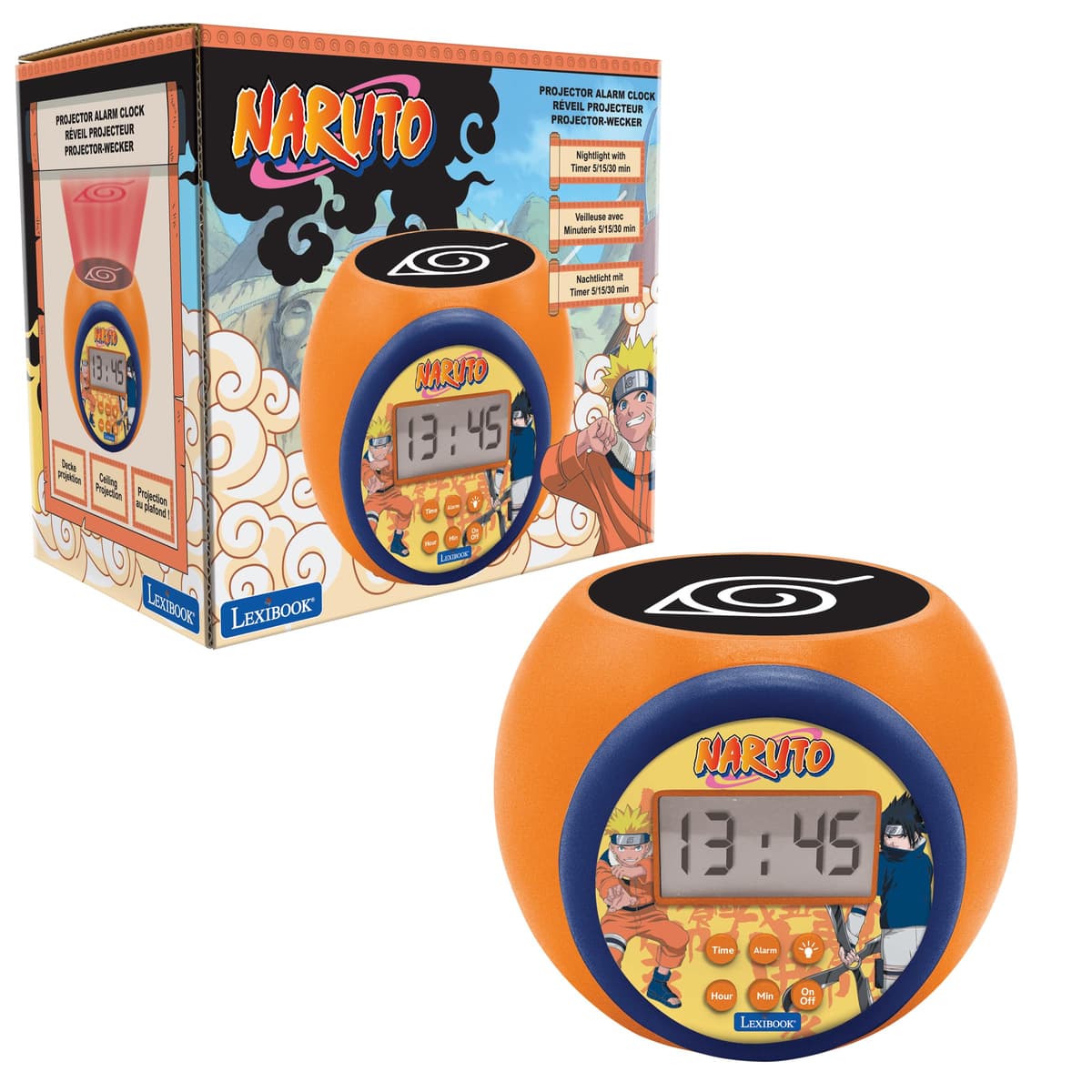 LEXIBOOK - Nintendo Super Mario Reloj Despertador con proyector con función de repetición y Alarma, luz Nocturna con Temporizador, Pantalla LCD, batería, RL977NILXB — view 29
