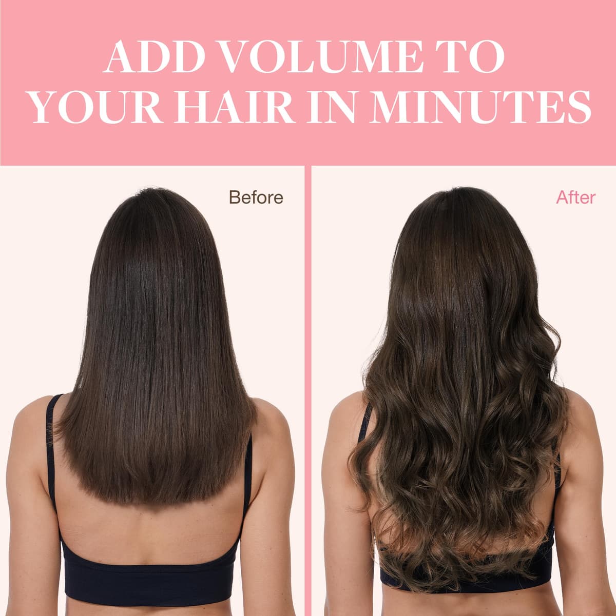 GOO GOO Clip in Hair Extensions Human Hair, 18inch 150g 9Pcs, #2 Dark Brown, Hair extensions for women, Human Hair Extensions Clip in — view 158