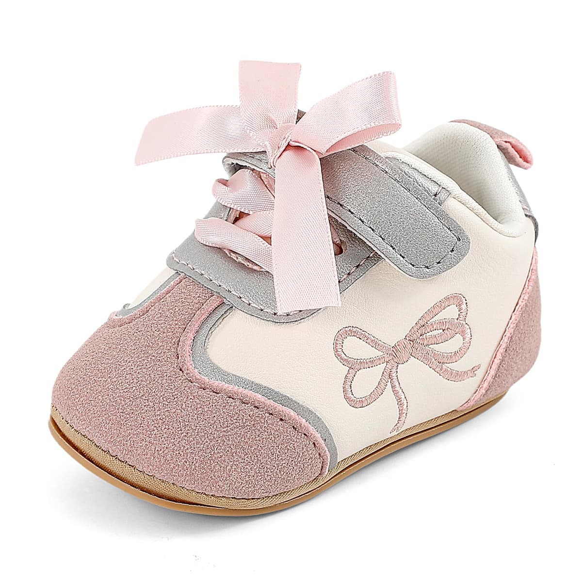 MK MATT KEELY Baby Boys Girls Soft Sole Sneakers Infant PU Leather Shoes Prewalkers — view 12