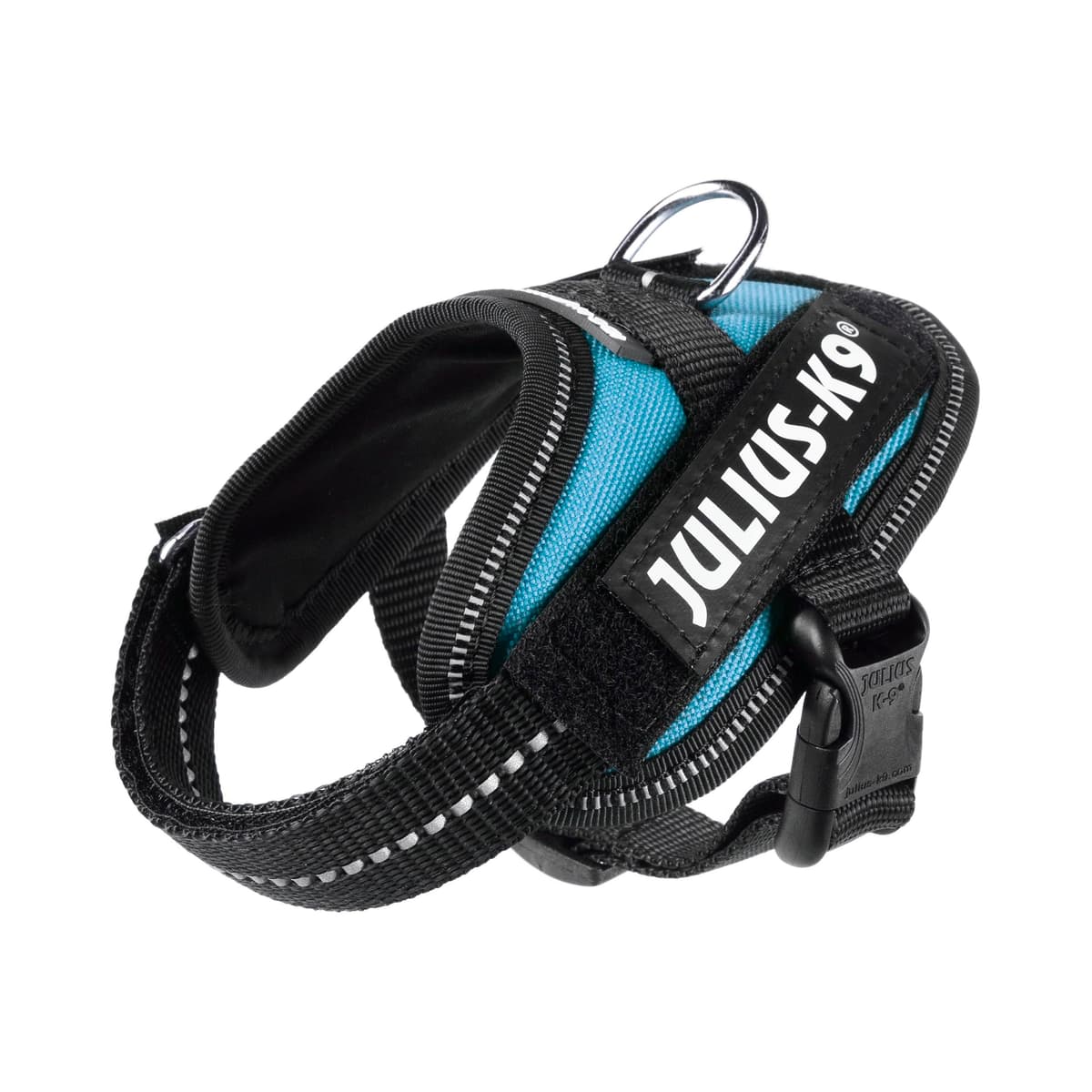 Julius-K9, 16IDC-AM-M, IDC Powerharness, dog harness, Size: Mini, Aquamarine — view 278