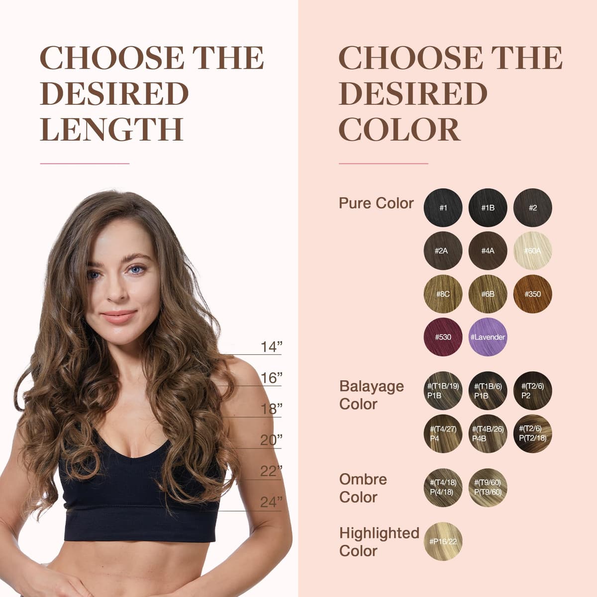 GOO GOO Clip in Hair Extensions Human Hair, 18inch 150g 9Pcs, #2 Dark Brown, Hair extensions for women, Human Hair Extensions Clip in — view 44