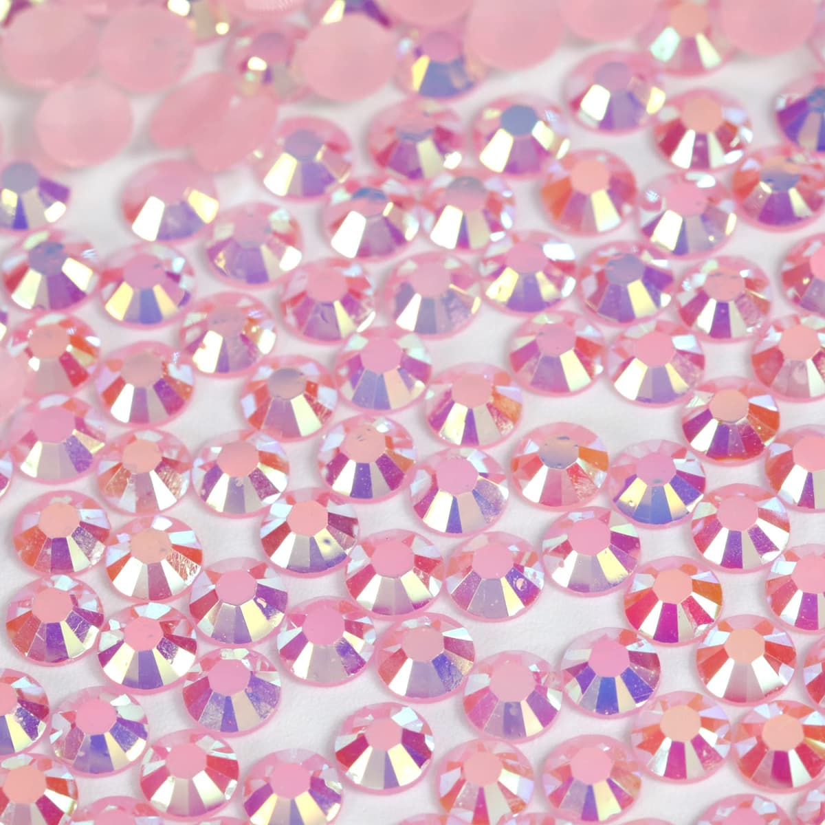1000pcs 4mm Flat Back Non-Stick Rhinestone Crystal Diamantes Nail Art & Craft Scrapbooking Embellishments 90 Available Colours (4mm, AB Clear #A13) — view 82