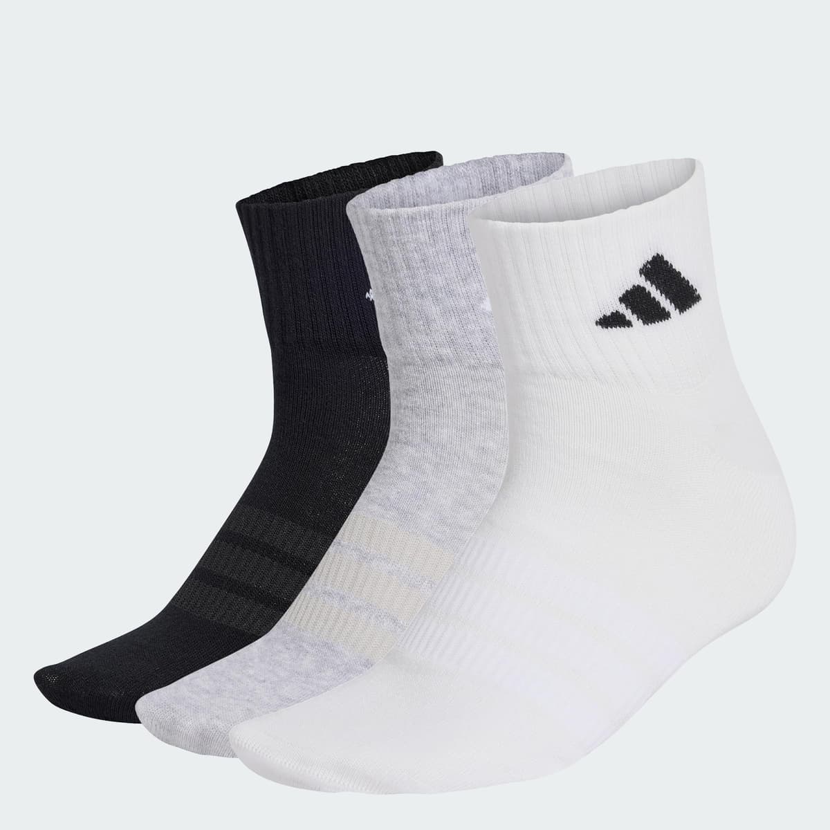 adidas Unisex CALCETINES TOBILLEROS THIN&LIGHT SPORTSWEAR (3 PARES) — view 6
