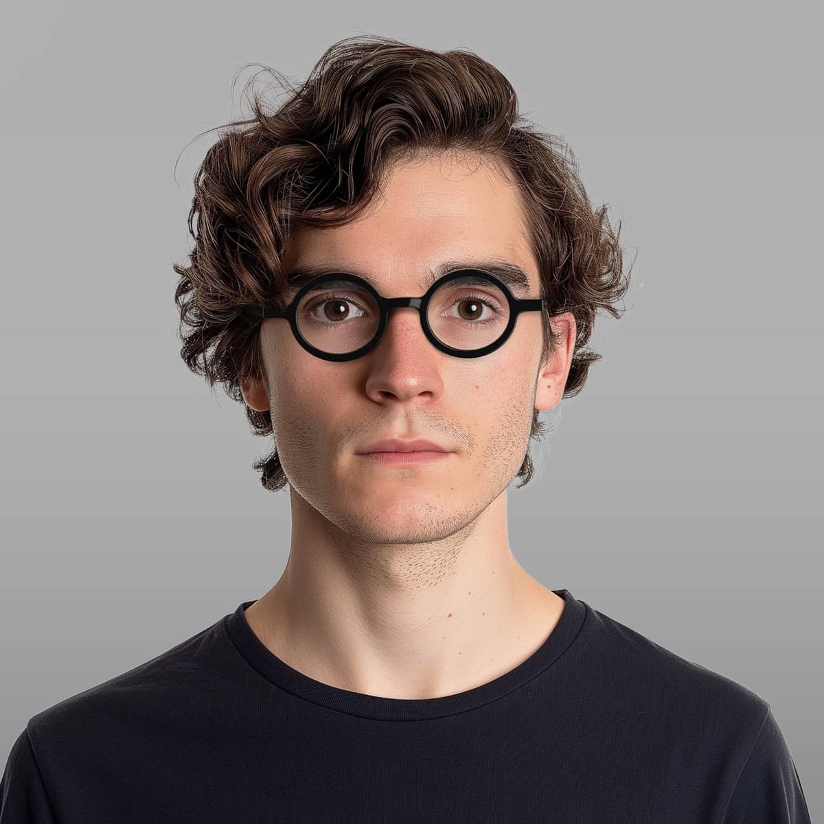 LONDON MOLE® Moley gafas de lectura | Lectores geniales de forma redonda | Hombre y mujer unisex | Bisagras de resorte — view 4