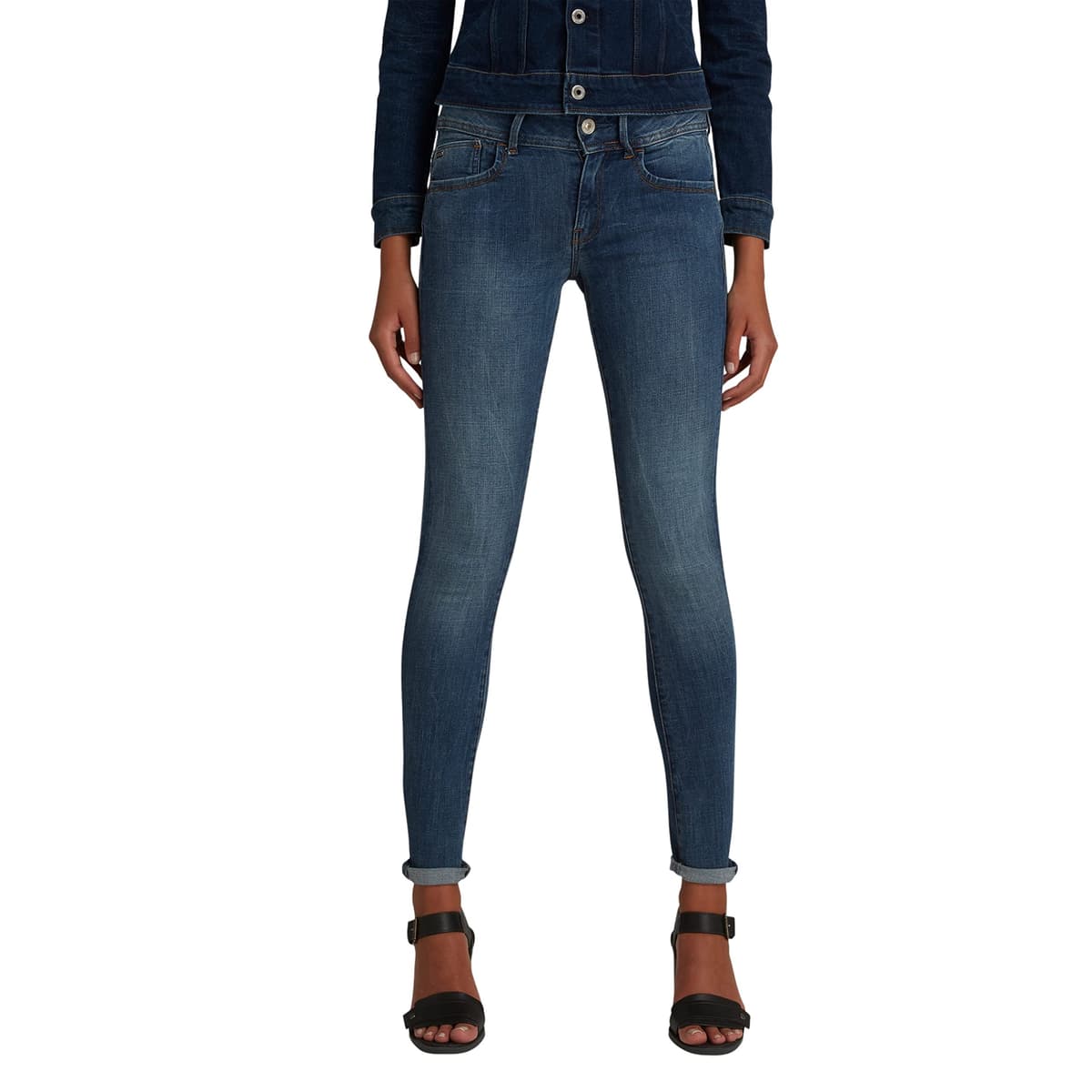 G-Star Lynn Mid Skinny Jeans - Vaqueros Mujer — view 11