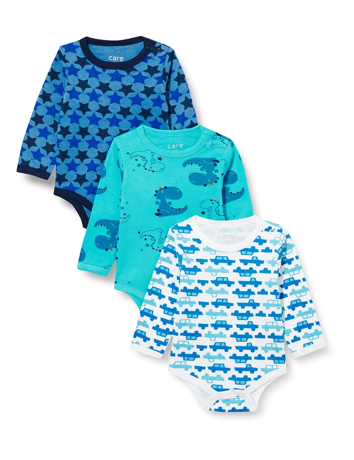 Care Baby Body Langarm aus 100% Baumwolle (3er Pack) — view 16