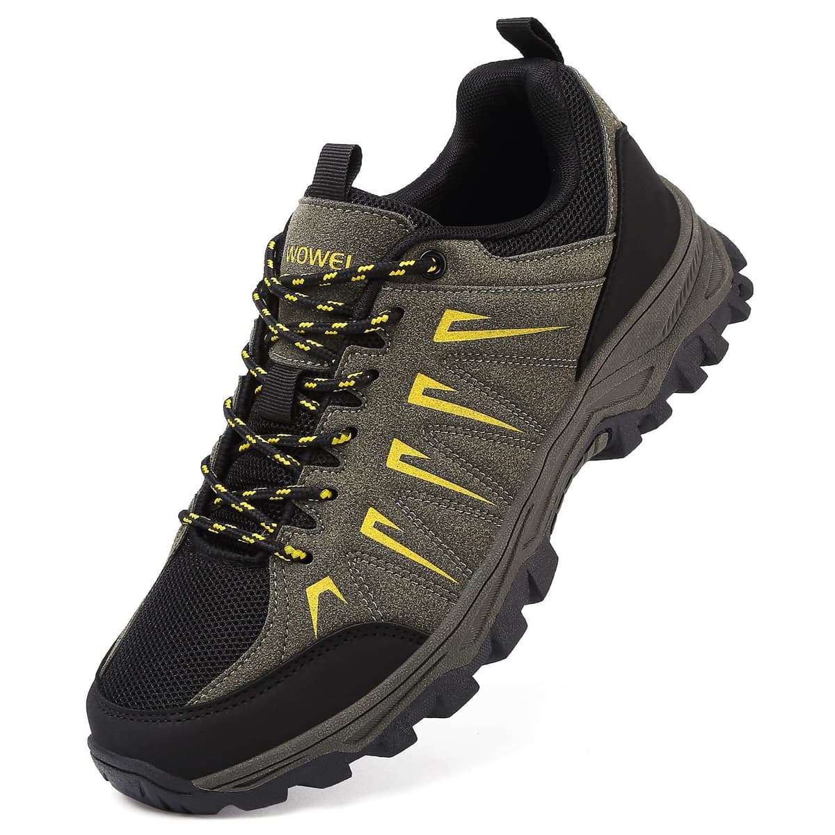 HaloTeam Zapatos de Senderismo Hombre Antideslizantes Transpirable Trekking Sneakers Escalada Zapatillas de Montaña EU 39-EU 45 — view 11
