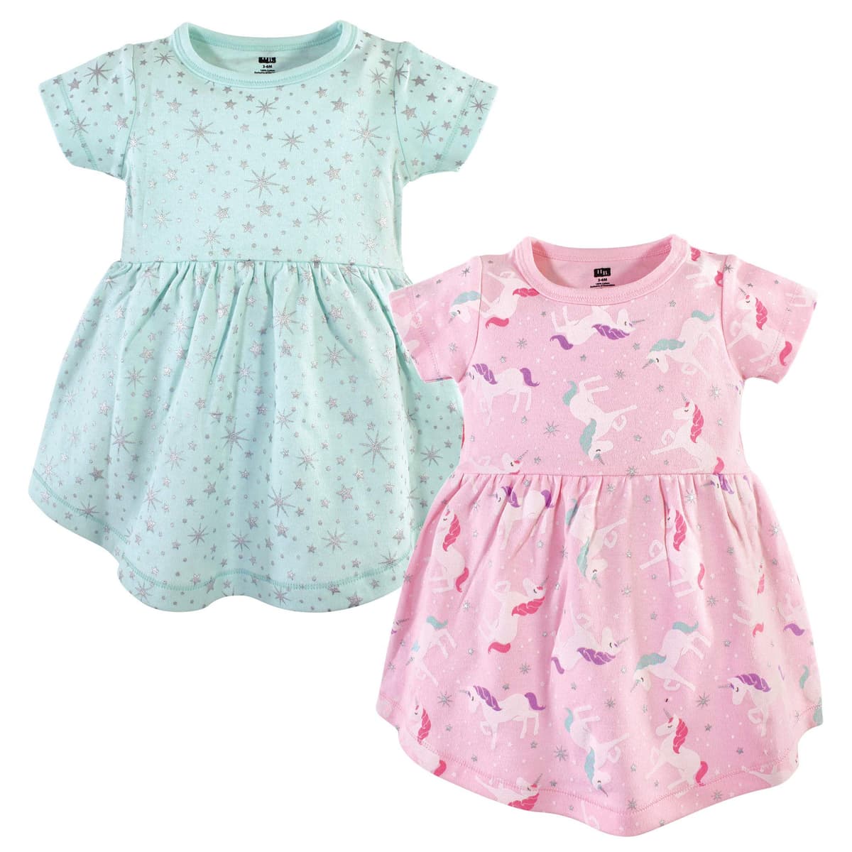 Hudson Baby Baby Girls' Cotton Dresses, Lemons, 9-12 Months — view 10