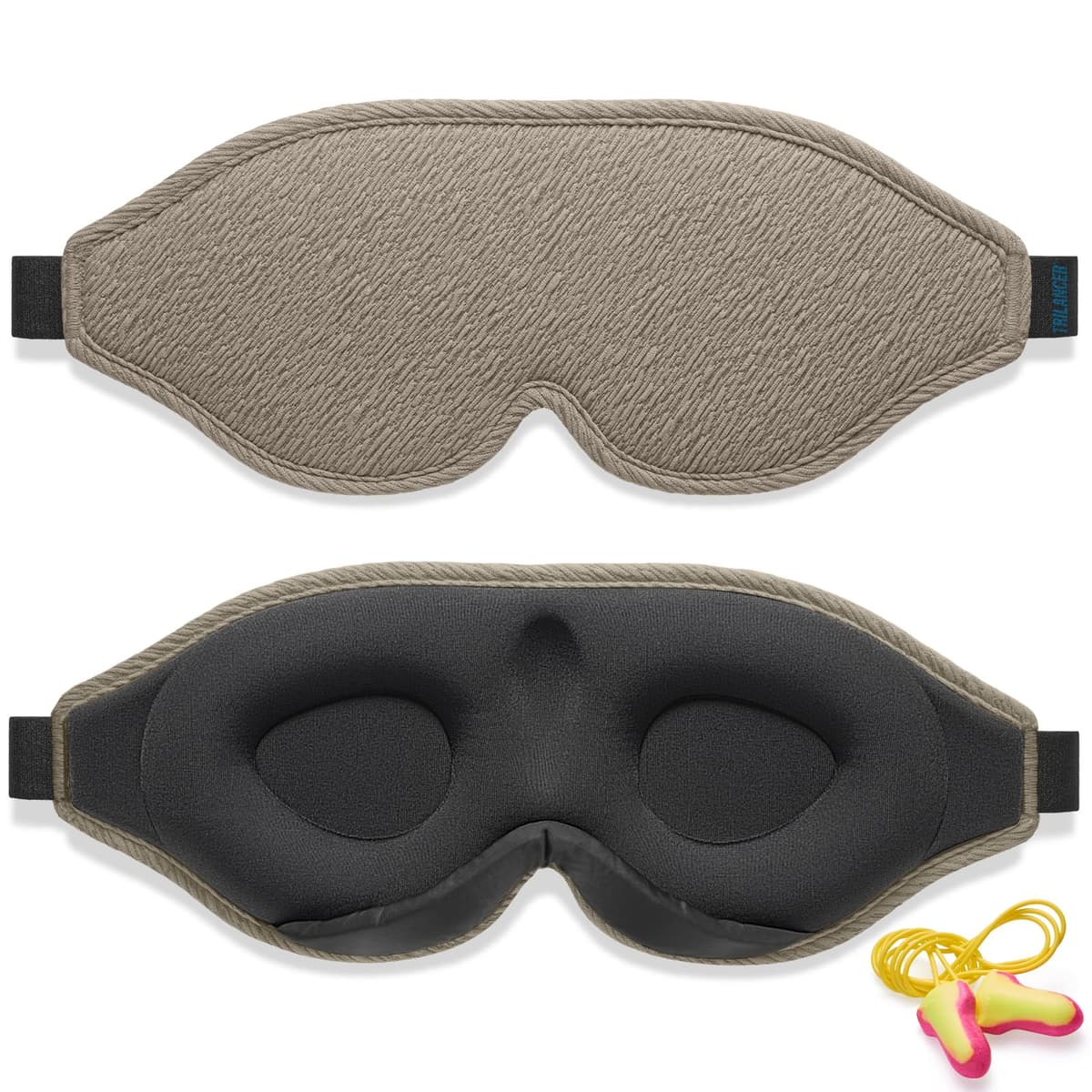 Antifaz para Dormir Innovador para Hombres y Mujeres, Máscara con Diseño que Bloquea la luz y la Claridad al 99.99%, para Dormir, Tomar una Siesta, Meditar, Descansar bien y Viajar（Azul） — view 12