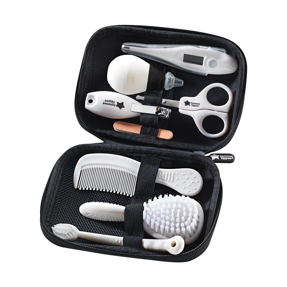 Tommee Tippee Baby Healthcare and Grooming Kit, 9X Essential Newborn Care Items for Home and Travel, Wipe-Clean and Waterproof Travel Case — view 2
