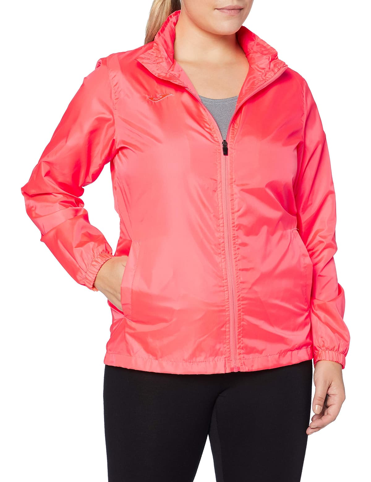 Joma - Chubasquero de Mujer Impermeable con Capucha , 6XS - 3XL - Cortavientos con Bolsillos Laterales y Puños Elásticos - Galia — view 5