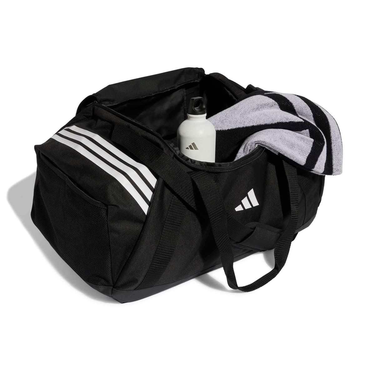 adidas Unisex - Adulto Tiro Duffle Bag Large, Black/White, One Size — view 4