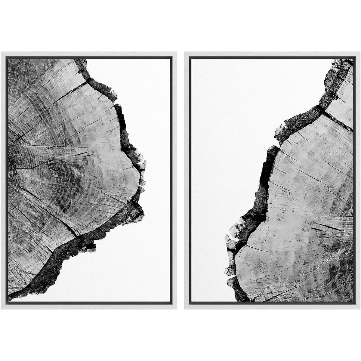 SIGNWIN Framed Canvas Print Wall Art Abstract Wave Pattern Modern Art Minimalist Neutral Decor for Living Room, Bedroom, Office - 16"x24"x2 Natural — view 52