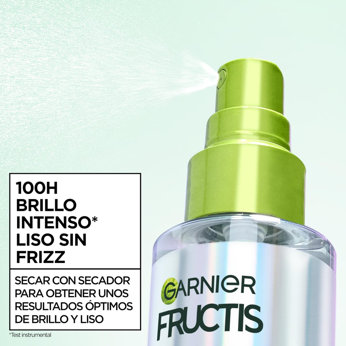 Garnier Fructis Diamond Smooth Spray, Shine and Smoothness, 100H Intense Shine, Smooth without Frizz, Light Feel, Thermal Protection, 150 ml — view 3