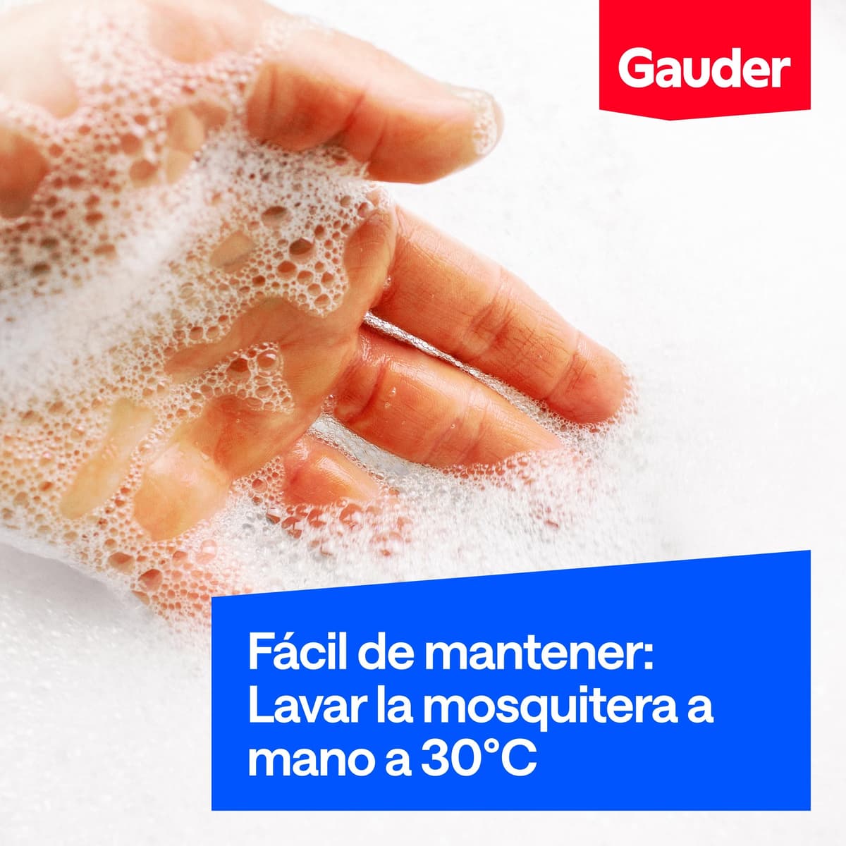 GAUDER Mosquitera para Ventana - Red Anti-Insectos con Cierre de Gancho y Bucle - Protección Adhesiva contra Mosquitos - Malla Autoadhesiva (130 x 150 cm - Bianca) — view 7