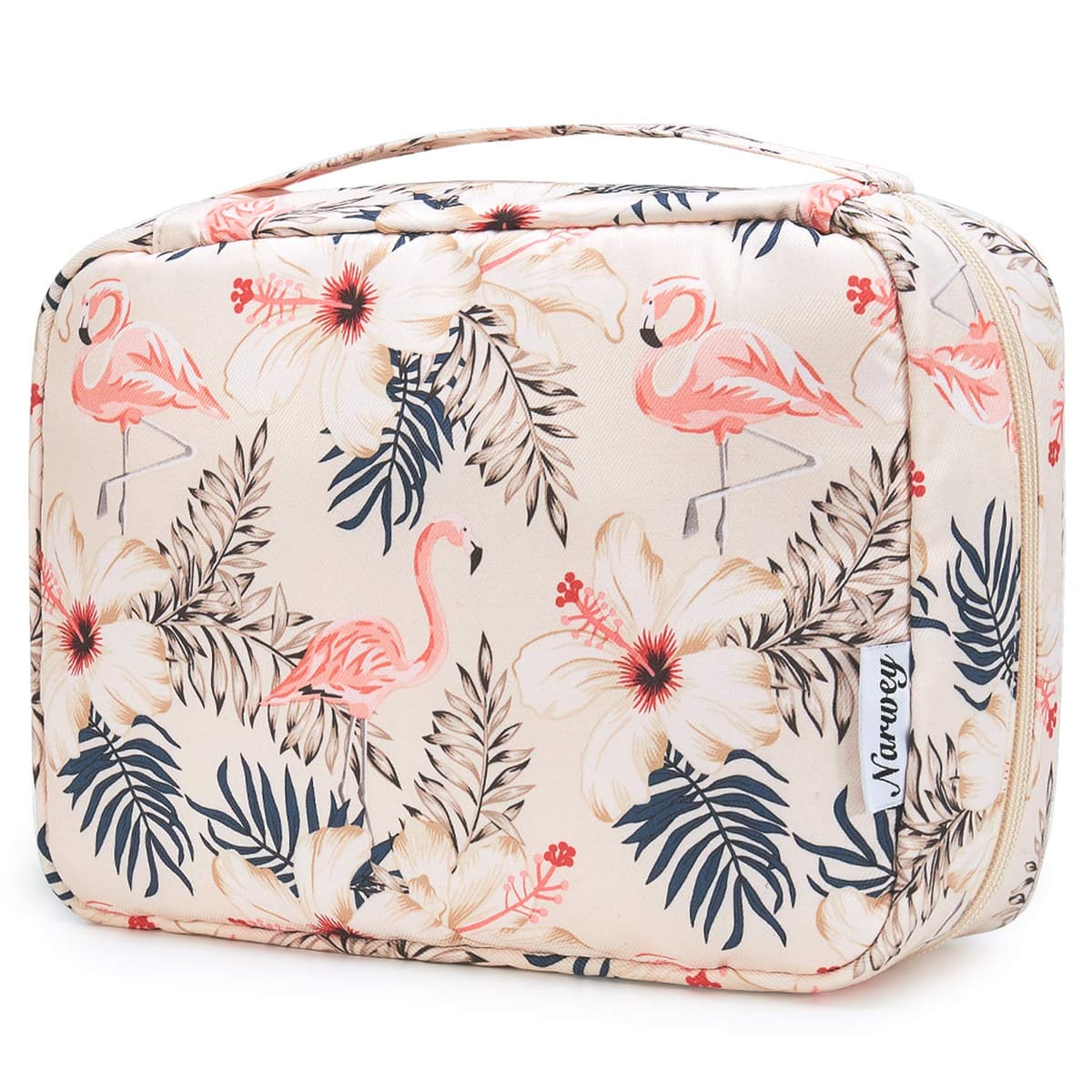 Narwey Travel Hanging Toiletry Wash Bag Toiletry Bags for Women Toiletries Bag Washbag Makeup Cosmetic Organizer for Travel Essentials Accessories — view 15
