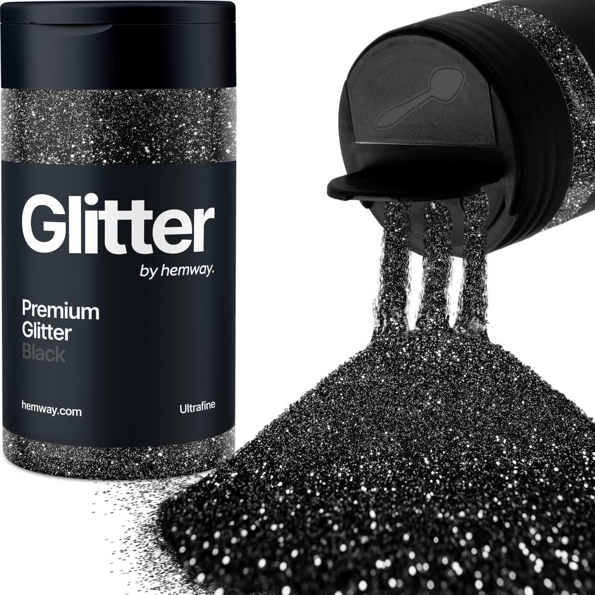 Light Rose Gold Glitter Shaker, 130g Ultrafine Glitter, Crafts 1/128" Metallic Flake Light Rose Gold Sequins, Resin & Epoxy Crafts, Decorating, Halloween, Christmas Nail, Face, Hemway — view 129