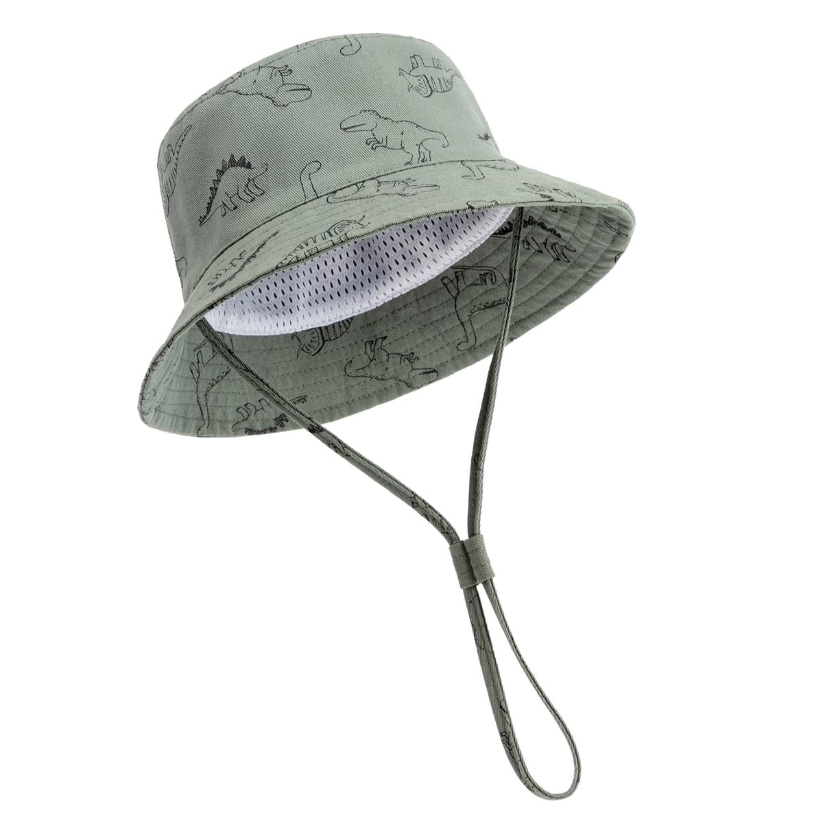 DRESHOW Unisexo Bebé Niña Niño Sombrero de Sol Verano Algodón Ajustable Pescador Gorra Protección de Sol Anti UV Para Exteriores/Natación/Playa/Piscina UPF 50+ — view 8