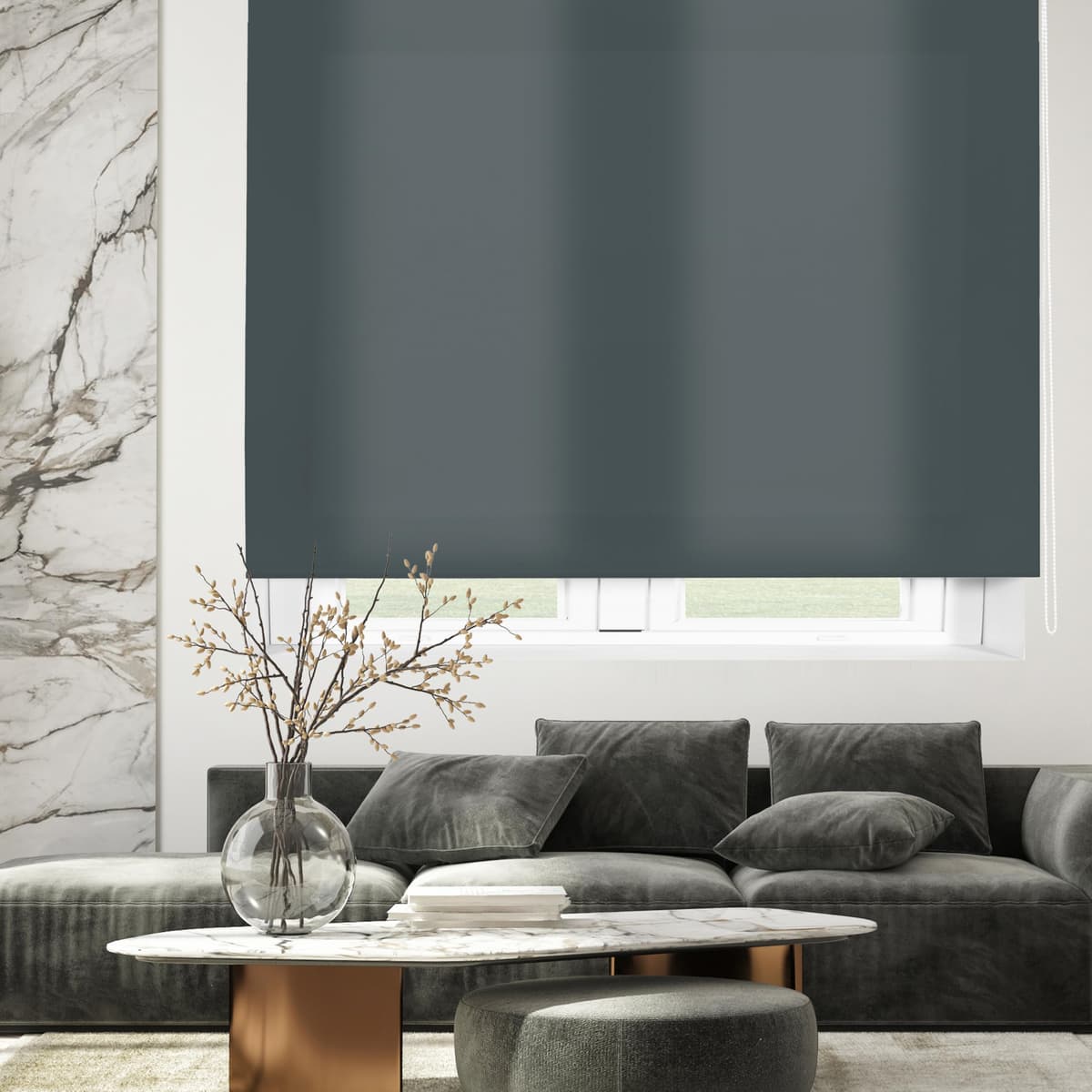 Blindecor Ara | Estor enrollable translúcido liso - Blanco Roto, 160 x 175 cm (ancho por alto) | Tamaño de la Tela 157 x 170 cm | Estores para ventanas — view 18