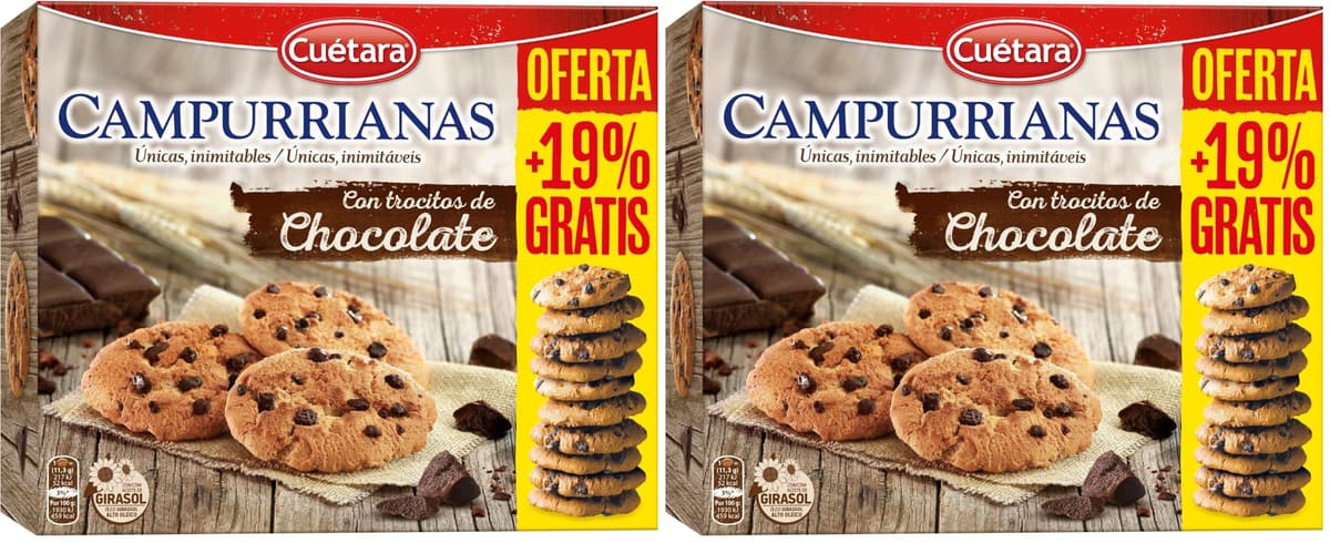 Campurrianas con Pepitas Chocolate 350g + 19% GRATIS — view 4