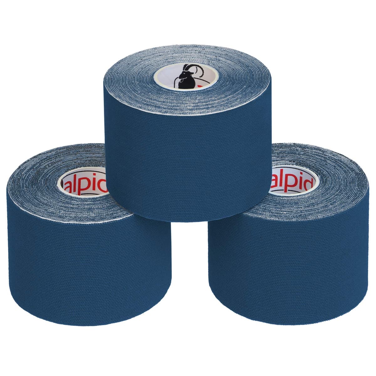 ALPIDEX Cinta Kinesiología Tape 1/3 / 6/12 Rollos Muchos Colores 5 m x 5 cm E- Book Ejemplos Aplicación Cinta Muscular Sin Látex Transpirable — view 30