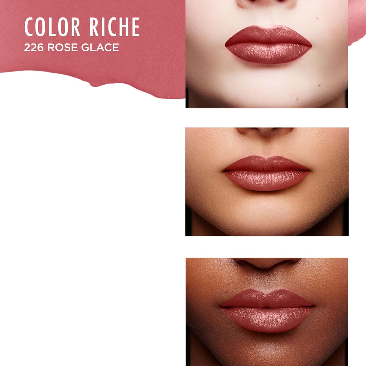 L'Oreal Paris Make-up Designer Barra de Labios Color Riche Creme 226 Rose Glace — view 4
