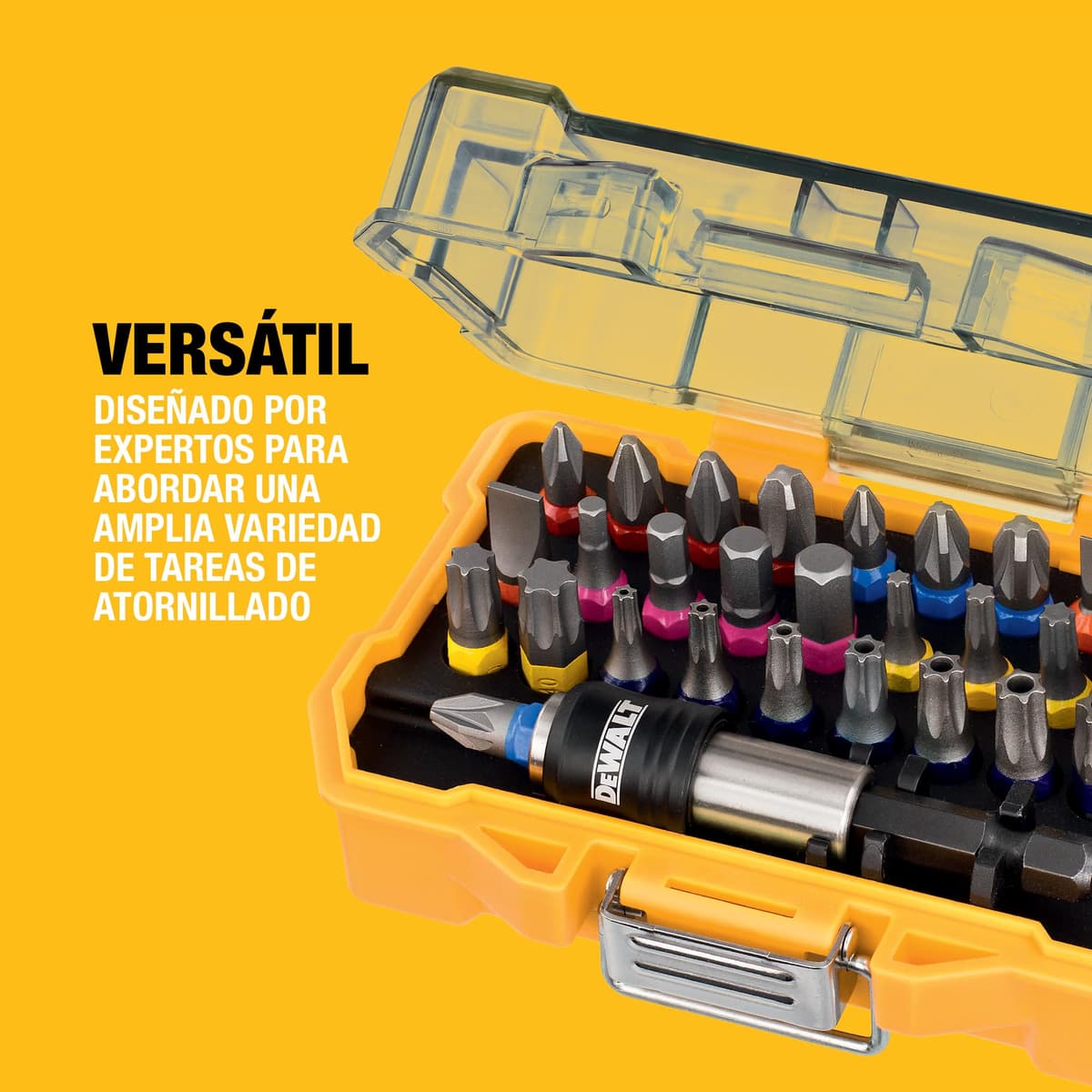 DEWALT - Juego de atornilladores de alto rendimiento en Tough Case 25mm (32piezas), DT7969-QZ — view 2