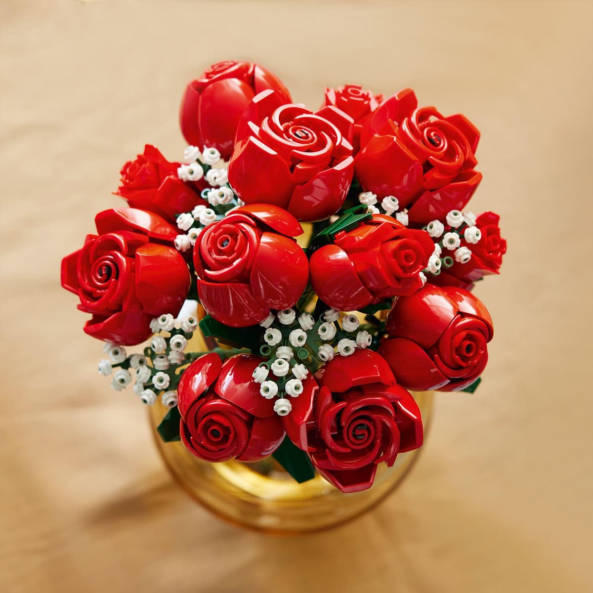 LEGO Botanicals Ramo de Rosas Rojas - Flores Artificiales para Decoración del Hogar - Regalo para Mujeres por el Día de la Madre - Maquetas para Construir para Adultos 10328 — view 6