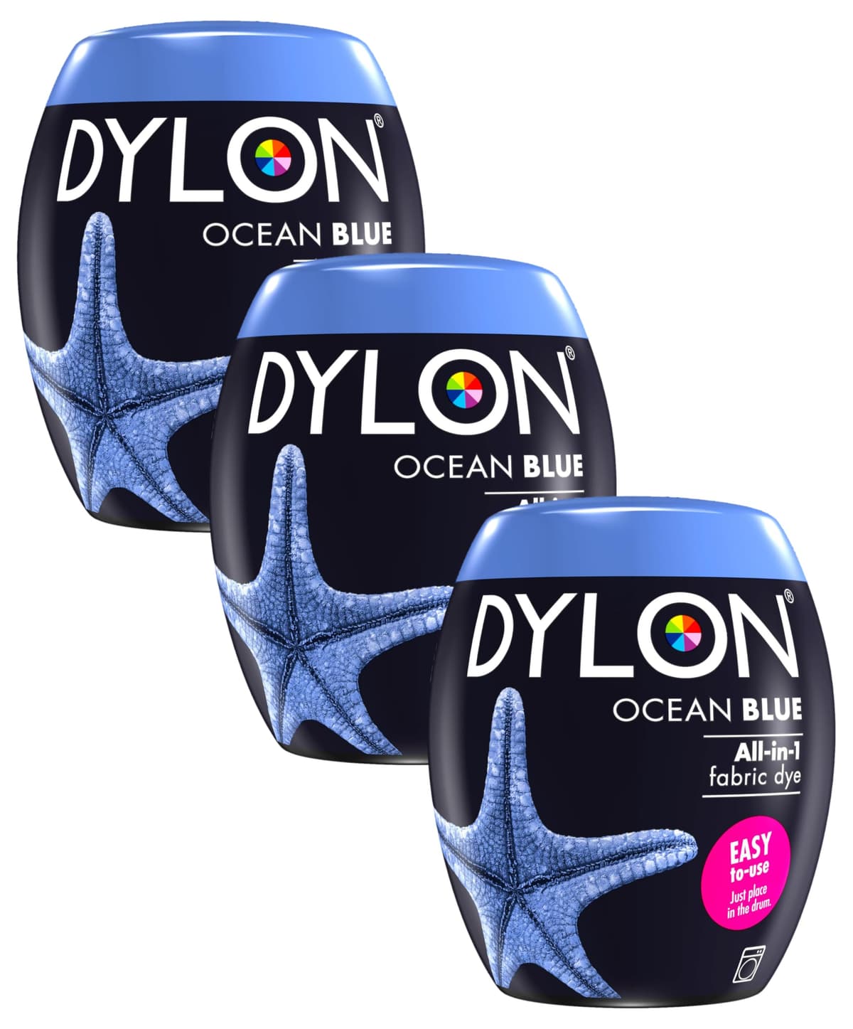 Dylon Washing Machine Fabric Dye Pod Intense Black, 350g, Packaging May Vary — view 38