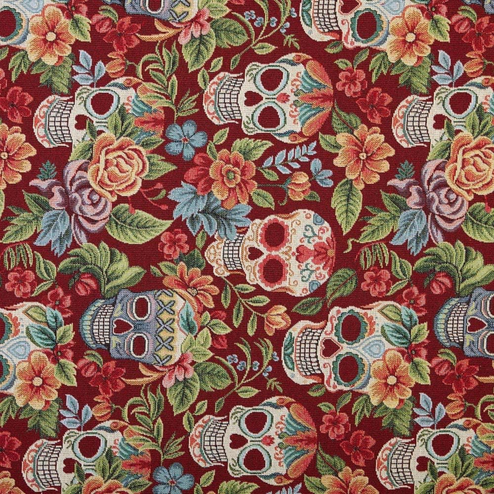 Kt KILOtela - Tela Tapicería, Jacquard Gobelino, Tapizar Sillas, Cojines, Cabecero, Sofá, Bolsos, Resistente al Desgaste, Costura, 100 cm Largo x 280 cm Ancho, Geométrico, Multicolor, 1 metro — view 59