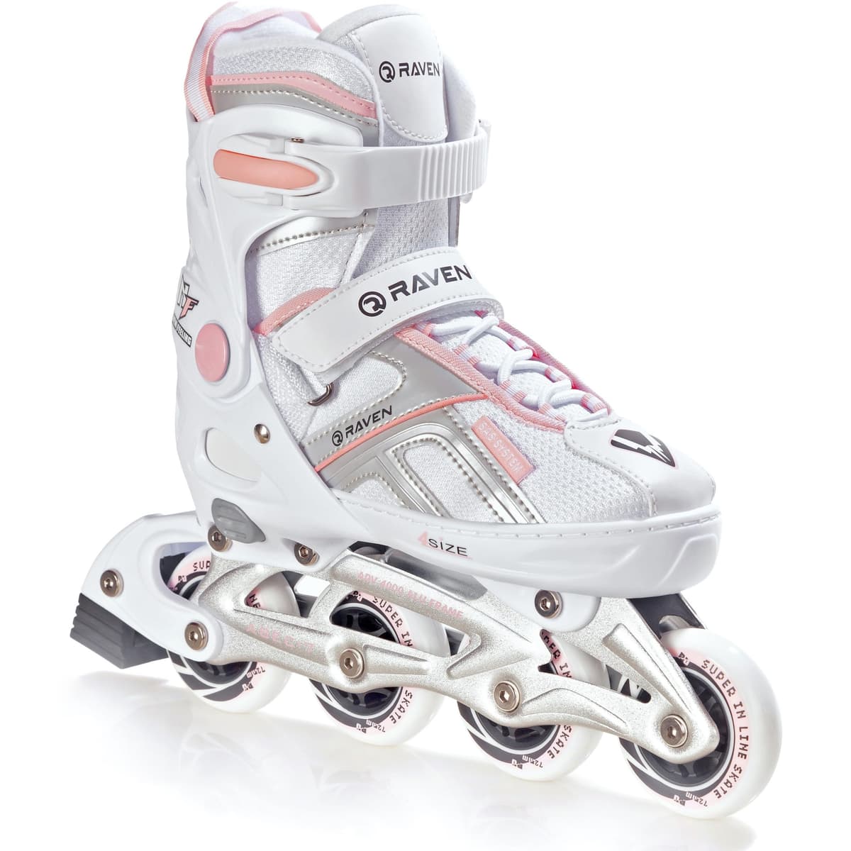 Raven – Patines para niñas, niños, Adultos y niños – Patines con Ruedas – Opción 2 en 1 con Patines de Hielo – Ajustables – Pulse — view 4