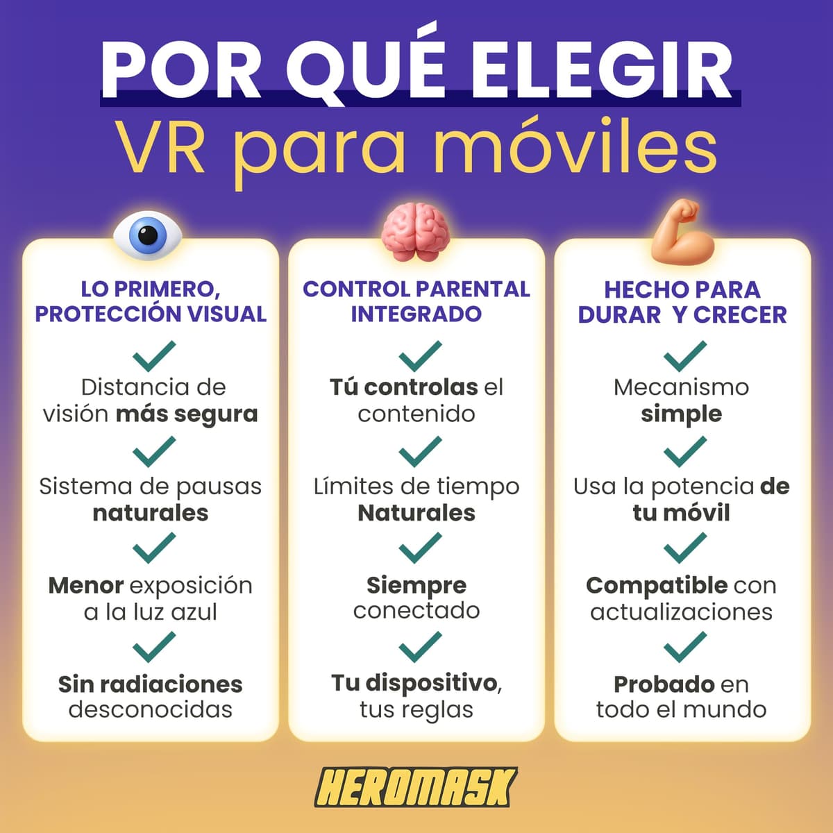 Heromask Languages: Virtual Glasses + Games (5-12 years) ― Gift that motivates you to learn English, Chinese and other languages while playing VR video games — view 9