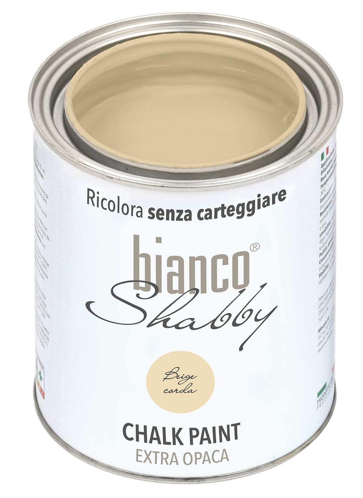 bianco Shabby Cera profesional transparente para decoración y restauración con cera de abeja y cera carnauba (500 ml) — view 18